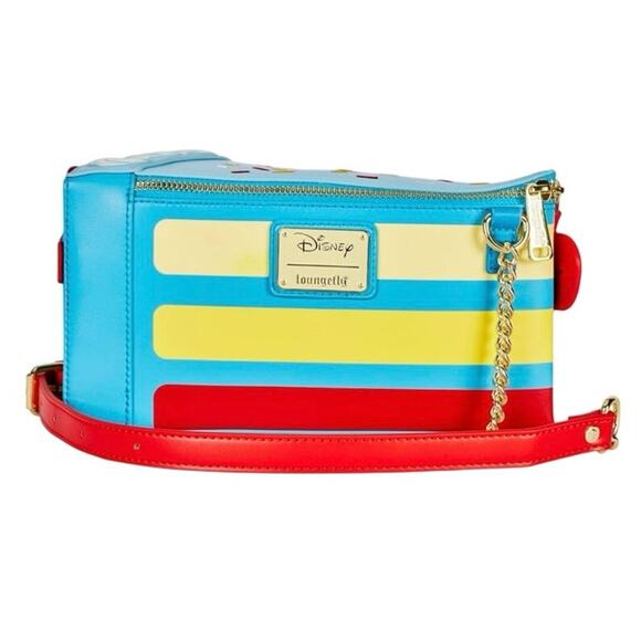 NWT Loungefly Disney Princess Snow White Cosplay Cake Cross Body Bag - Picture 1 of 7